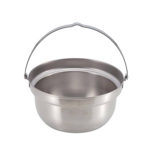  キャプテンスタッグ CAPTAIN STAG キャプテンスタッグ 木蓋付き キャンプ焚火鍋 18cm UH-4124