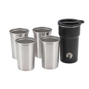 キャプテンスタッグ CAPTAIN STAG キャプテンスタッグ HDカップセット 4 280ml 480ml UE-3639