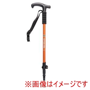 キャプテンスタッグ キャプテンスタッグ FEELBOSCO トレッキングポール 3段 type2 クロムオレンジ UM-2337