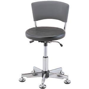 アズワン  AS ONE アズワン 研究者専用チェアー 固定脚タイプ 背有り リング無し 1-5930-03 LC-60F メーカー直送 代引不可 沖縄 離島不可