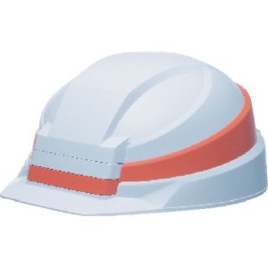 DICプラスチック DIC IZANO2 AA21-W O KP 折りたたみヘルメット IZANO2 ホワイト オレンジライン KP