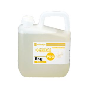 パックスタイル パックスタイル 食器用洗剤 PS-3 中性洗剤 5kg 1ケース(3) 00438480 メーカー直送 法人限定 代引不可 北海道沖縄離島不可