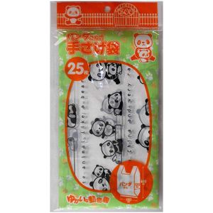 小久保工業所 KOKUBO 小久保工業所 ゆかいな動物園! パンダ さん 手さげ袋 25枚入り K-940