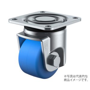 ユーエイキャスター YUEI ユーエイキャスター UHG-50MC 低床式重荷重キャスター自在車 50径MCナイロン車輪