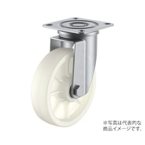 ユーエイキャスター YUEI ユーエイキャスター SUS-NJ2-130 キャスターステンレス製自在車 130径ナイロン車輪