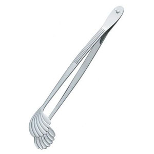 田辺金具 田辺金具 18-0 貝型 料理トング