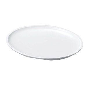 若泉漆器 若泉漆器 ニューホワイト 小判盛鉢 45cm