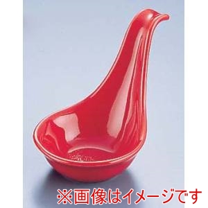 遠藤商事 TKG TKG 置きレンゲ D-134 赤 RMJ7203 遠藤商事