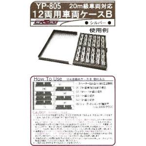 キャスコ CASCO キャスコ YP-805 12両用 車両ケースB シルバー
