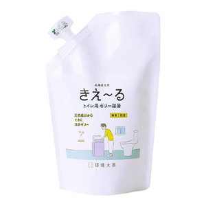 環境大善 環境大善 きえーる Hシリーズ トイレ用 ゼリータイプ 無香 詰替 480g H-KJT-480T