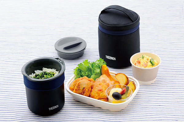  サーモス THERMOS サーモス JBP-360 BK 保温ごはんコンテナー ブラック THERMOS