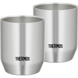 サーモス THERMOS 真空断熱カップ ステンレス S 360ml 2個セット JDH-360P