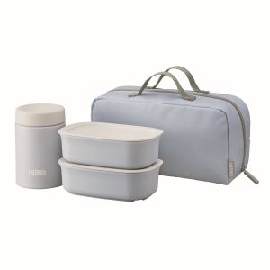 サーモス THERMOS サーモス 真空断熱スープランチセット 800ml スカイブルー JEA-801 THERMOS