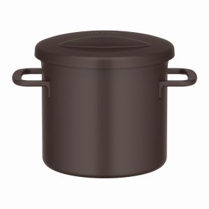 サーモス THERMOS サーモス GBM-101 真空断熱シャトルジャー 保温おひつ 10合 煤竹 ススタケ