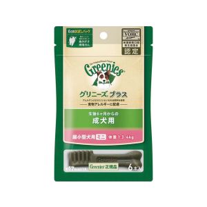 マース MARS マース グリニーズ プラス 成犬用 超小型犬用ミニ 1.3-4kg 6本