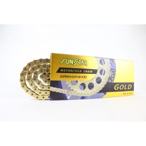 サンスター SUNSTAR サンスター SS520SKC-114GD ドライブチェーン ゴールド 520 114L