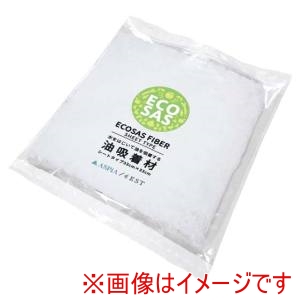 笹原商事 笹原商事 ECOSASファイバー 油吸着シート 33×33cm 1枚 個包装 