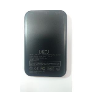  ラソス Lazos Lazos L-MB-006 モバイルバッテリー5000mAh 薄型