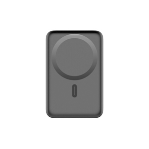 ラソス Lazos Lazos L-MBMG10-BK モバイルバッテリー マグネット式ワイヤレス充電対応 10000mAh ブラック