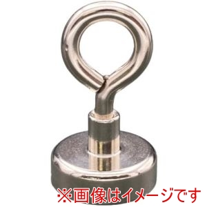 ラクテム ラクテム MHMI25 強力マグネット アイフック型 Φ25 ゴム付
