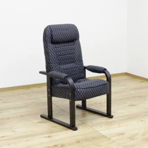 後藤家具物産 後藤家具物産 4段階のリクライニング高座椅子 肘カバー付き ZA-IK-NV メーカー直送 代引不可 北海道沖縄離島不可