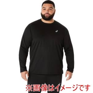 アシックス ASICS アシックス 2011D296 ランニングドライ長袖シャツ パフォーマンスブラック M
