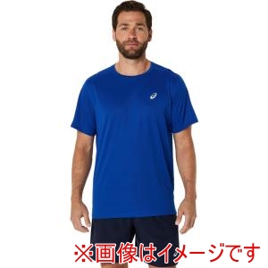 アシックス ASICS アシックス 2011D297 ランニングドライ半袖シャツ アシックスブルー M