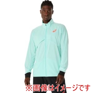 アシックス asics アシックス 2091A752 HYBRID STRETCH WOVEN JACKET ILLUMINATE MINT M