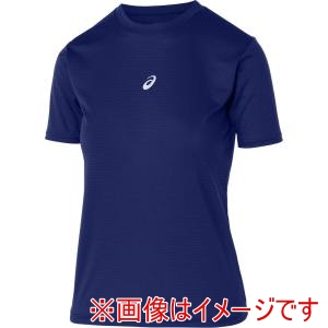 アシックス asics アシックス 2034A986 ジュニアミドルフィット半袖アンダーシャツ A/ブルー 130