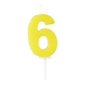 リバティーコーポレーション リバティー キャンドル ろうそく 数字 6 LD-567