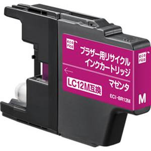 エコリカ ecorica エコリカ ECI-BR12M リサイクルインク マゼンタ ecorica