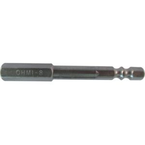 近江精機 近江精機 V32XH8-70 六角6.35 溝9、13兼用差込 ヘキサゴンビット H8 全長70 10本 メーカー直送 代引不可 北海道沖縄離島不可