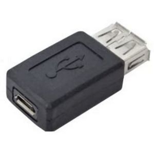 変換名人 変換名人 変換プラグ USB A メス →microUSB メス USBAB-MCB