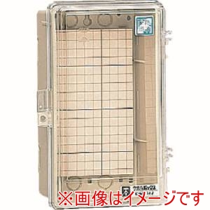 未来工業 未来工業 CWB-1AOJ ウオルボックスR プラスチック製防雨ボックス 