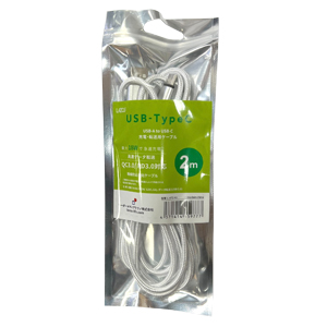 ラソス Lazos ラソス L-ATC-K2 TypeA to TypeC　断線防止 高速充電ケーブル 2m