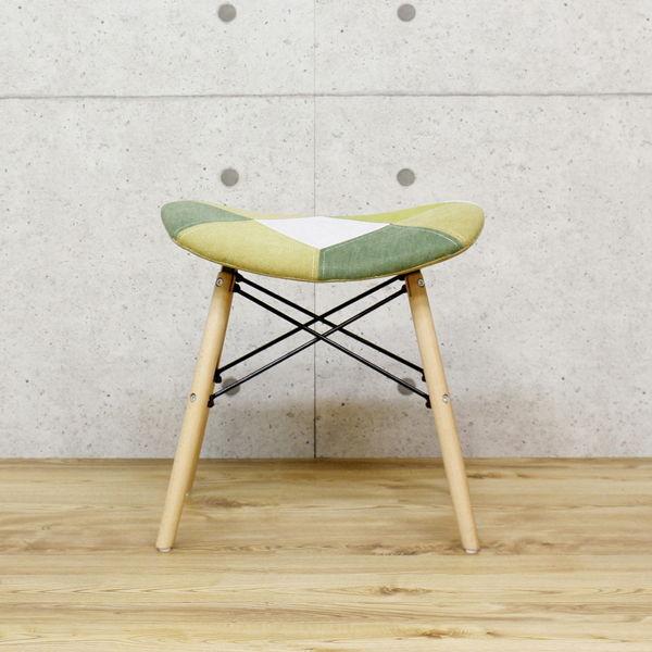  後藤家具物産 後藤家具物産 パッチワークスツール CC-YD-ST-GR メーカー直送 代引不可 北海道沖縄離島不可
