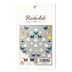 イングカワモト イングカワモト ツメキラ レジンクラブ UVレジン用 レジンシール シャカシャカパーツ 両面 RC-SHA-101