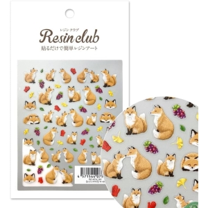 イングカワモト イングカワモト 金木犀 レジンシール 両面タイプ RC-KMS-101