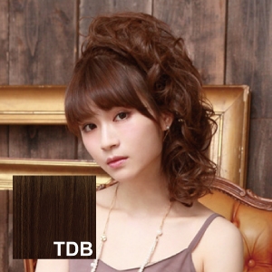 プリシラ プリシラ ロープ グラマラス カール 耐熱 ダークブラン VO-68-TDB