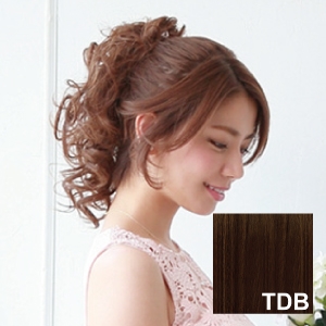 プリシラ プリシラ シュシュ ドーリー カール 耐熱 ダークブラウン VS-32-TDB