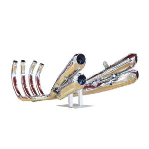 ドレミコレクション DOREMI COLLECTION ドレミコレクション 35203 4本マフラー ストリート4 メッキ Z900RS 18