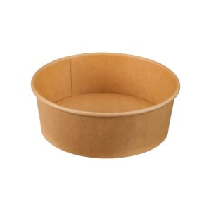 パックスタイル パックスタイル どんぶり容器 未晒 クラフト カップ 浅型 1500mL 本体【weeco】 1ケース(200) 00264156 メーカー直送 法人限定 代引不可 北海道沖縄離島不可