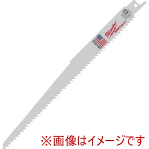 ミルウォーキー milwaukee ミルウォーキー 48-00-5016 WOOD 木工用レシプロソーブレード 6 TPI 229mm 5本パック 