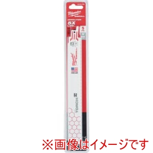 ミルウォーキー milwaukee ミルウォーキー 48-00-5788 TORCH金工用レシプロソーブレード 18TPI 229mm 5本パック 