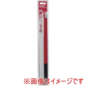 ミルウォーキー milwaukee ミルウォーキー 48-00-5189 THIN KERF金工用レシプロソーブレード 18TPI 305mm 5本パック 