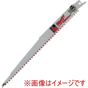 ミルウォーキー milwaukee ミルウォーキー 48-00-5036 NAIL WOOD 釘入り木材用レシプロソーブレード 5TPI 229mm 5本パック 