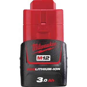 ミルウォーキー ミルウォーキー M12 B3 JP M12 3.0AHバッテリー