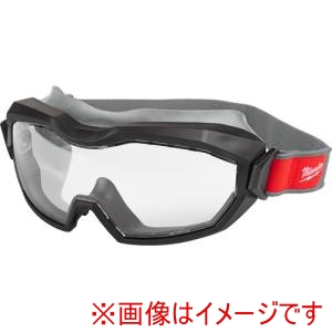 ミルウォーキー milwaukee ミルウォーキー 48-73-2065 セーフティゴーグル 通気孔なし クリア