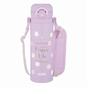 サーモス THERMOS サーモス 真空断熱キッズケータイマグ 500ml パープルピンク JPF-500 PL-P