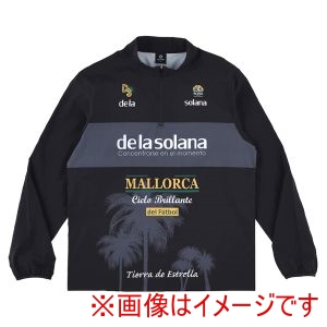 デサソラーナ Delasolana デサソラーナ DS25F43 1/4 Zip Piste Top ブラック M